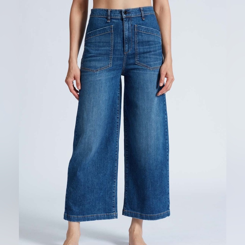 ASKK NY Wide Leg “Virginia Pant” Denim Jeans